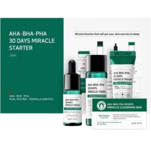 AHA BHA PHA 30 Days Miracle Starter Kit (+V10 Sunscreen)