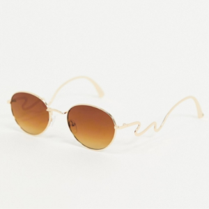 JEEPERS PEEPERS💖 ROUND SUNGLASSES IN GOLD