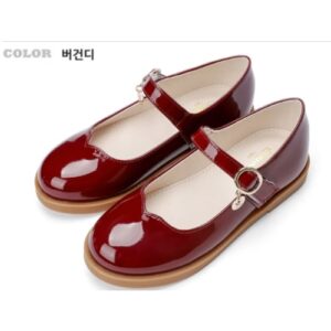 CHILDREN'S CLASSICS BURGUNDY SHOES [SIZE : 190cm]