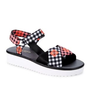 KATE SPADE💖 DOTTY ANKLE-STRAP PLATFORM SANDALS [#US :7]