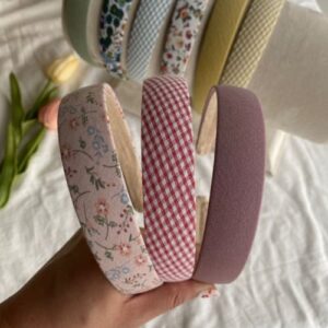 VINTAGE PASTEL HAIRBAND [#PINK FLOWER]