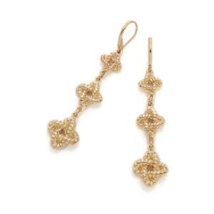 CROWN & IVY💖 LINEAR KNOTS EARRINGS