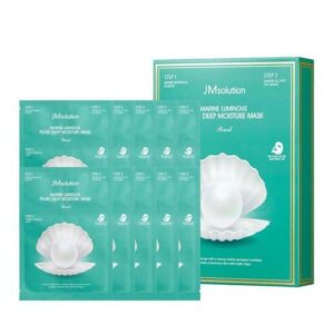 MARINE LUMINOUS PEARL DEEP MOISTURE MASK PEAL SET [10 MASKS]