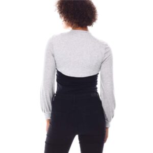 FASHION LAB COCON BOLERO [#HEATHER GREY /S,M]