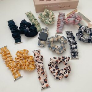 APPLE WATCH SCRUNCHIE STRAP + SCRUNCHIE SET [#Leopad]