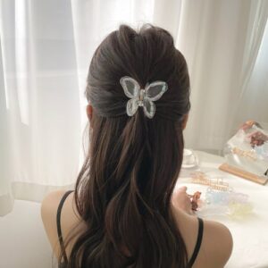 BUTTERFLY HAIR CLAW CLIP [#CUBIC BORDER]
