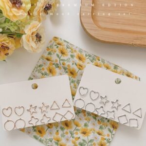 BASIC MINI EARRINGS 6SET
