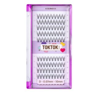 TOKTOK HARA Check Eyelash 100EA [#D CHECK 0.07-12mm]