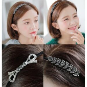 Black Leaf Hairband [#5 Type]