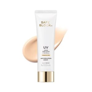 MISSHA Safe Block RX Cover Tone Up Sun SPF50+PA++++ [#Foundation free]