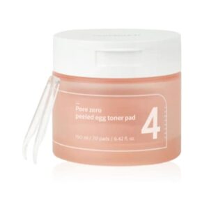 Numbuzin No. 4 PORE ZERO PEEDED EGG TONER PAD