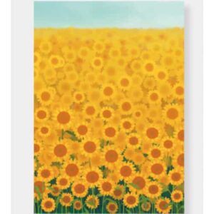 Pop Art Sunflower Poster [#Size : A3]