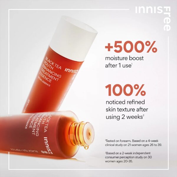 INNISFREE Black Tea Youth Enhancing Treatment Essence 75ML - Image 4