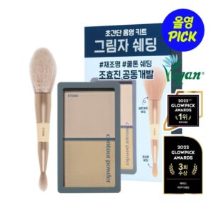 ETUDE Contour Powder Dual Brush Set [#03 Illuminato]
