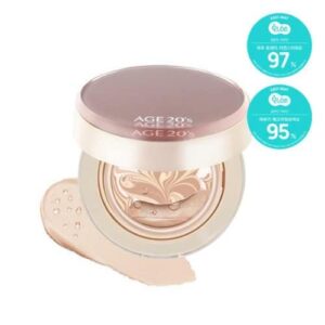 AGE 20's Glow Glass Essence Cover Pack SPF 50+PA++++ [#21 Light Beige] + Refill