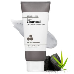 Bring Green Bamboo Charcoal Pore Purifying Cleansing Foam 200ML