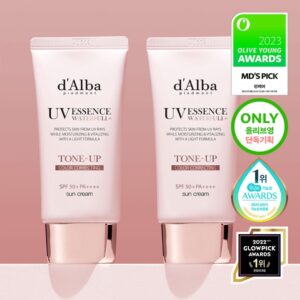 d'Alba Waterfull Tone-Up Sun Cream SPF 50+ PA++++ Duo Set