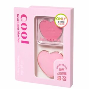 ETUDE Heart Pop Blusher  Special Set With Smart Tok [#Squeeze Berry]