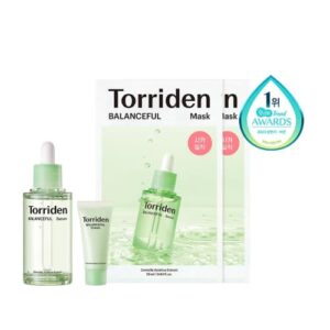 Torriden BALANCEFUL Cica Serum & Cream Set (+2 masks)