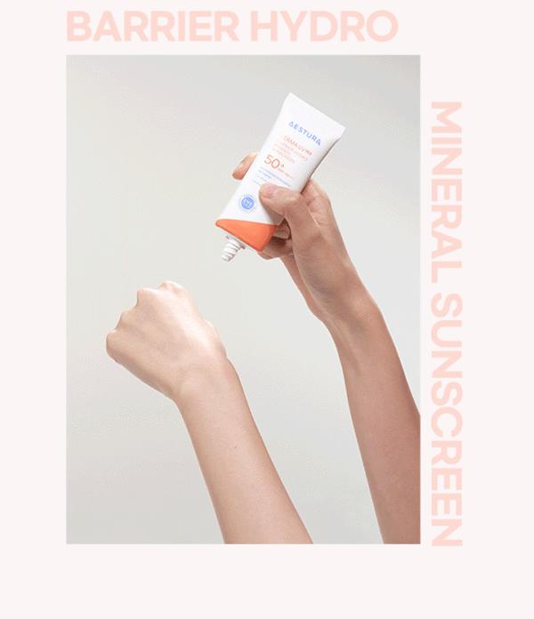 AESTURA Derma UV365 Barrier Hydro Mineral Sunscreen SPF50+PA++++ Special Set (+2 Pouch) - Image 7