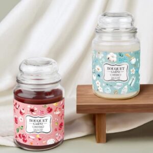 Bouquet garni Large Jar Candle BLACK CHERRY [#Jumbo Size]