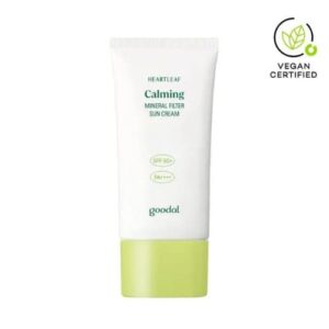Goodal Heartleaf Calming Mineral Filter Sun Cream SPF50+ PA++++