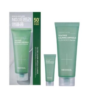 MEDIHEAL Tea Tree Calming Ampoule Cleanser Set