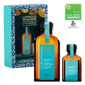 Moroccanoil Treatment Original Luminous Wonders Set (FOR ALL HAIR TYPES)