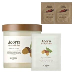 SKINFOOD Acorn Pore Peptide Pad Set [#Carrot Water Pads]
