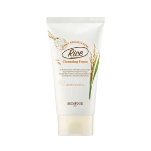 SKINFOOD Rice Daily Brightening Scrub Foam (+Rice 2pads)