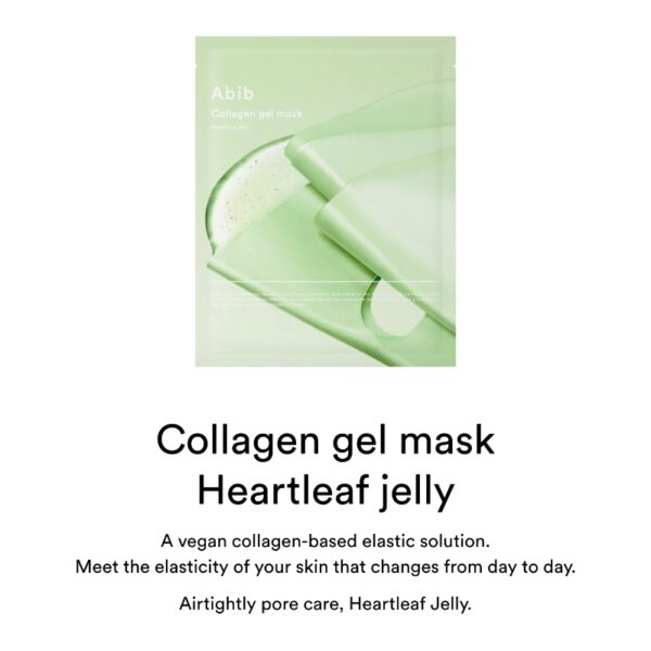 Abib Collagen gel mask Heartleaf jellly [#4 masks] - Image 2