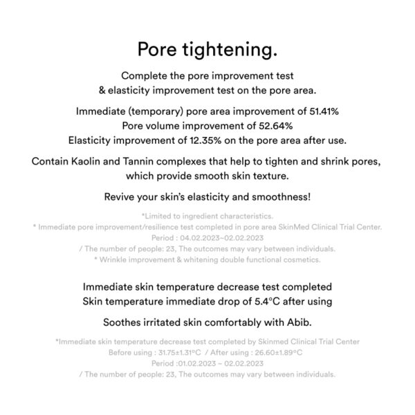 Abib Collagen gel mask Heartleaf jellly [#4 masks] - Image 3