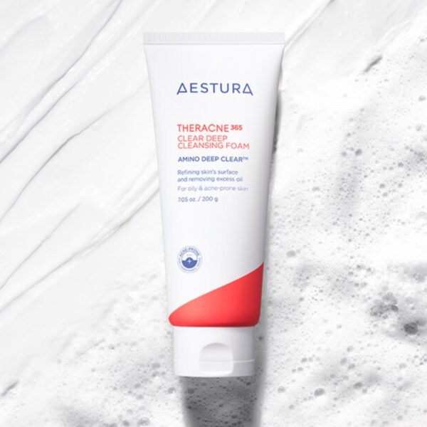 AESTURA THERACNE 365 Clear Deep Cleansing Foam 200g+30g+Toner 25ml - Image 2
