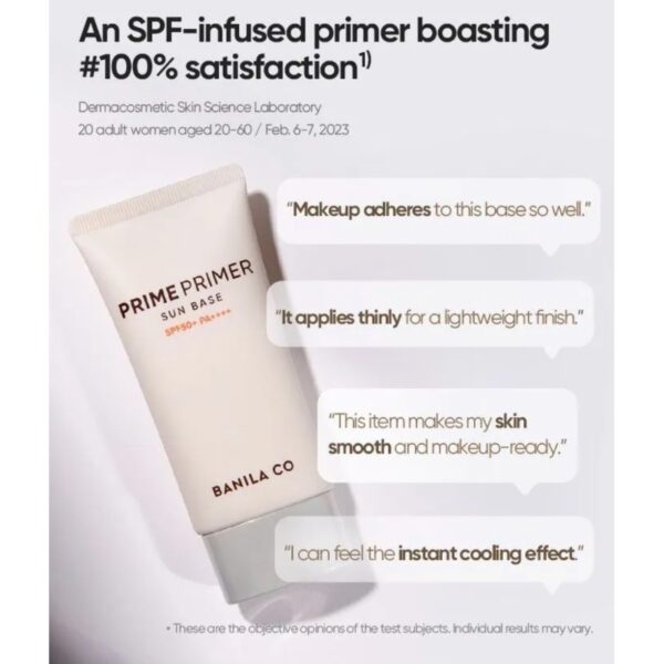 BANILA CO Prime Primer Sun Base SPF50+ PA++++ - Image 3