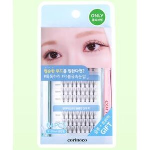 TOKTOK HARA W Eyelash 9/10/11mm Mix 64pcs(+Eyelash Glue+tweezer)