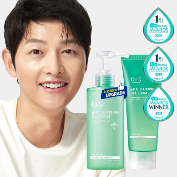DR. G Ph Cleansing Gel Foam 200ml+100ml Set (+Red Blemish Trial 4 Kit) - Image 7
