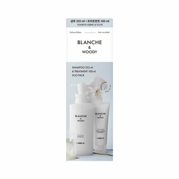 Labo-h Hair Loss Relief Scalp Strenthening Blanche & Woody Shampoo Special Set - Image 6