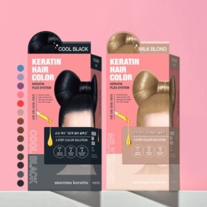 MOREMO Keratin Hair Colour [#Ash Gray]]