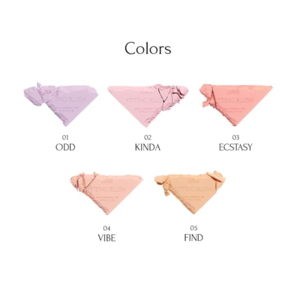 MUZIGAE MANSION Fitting Blush [#05 Find] (+Brush+Clear Cleansing Tissue 20ea) - Image 8