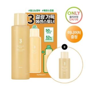 numbuzin No. 3 Super Glowing Essence Toner 250ML Set