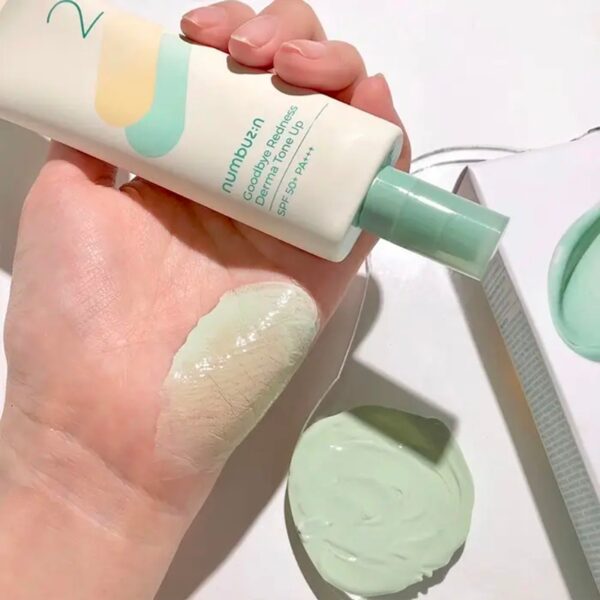 Numbuzin No. 2 Goodbye Redness Derma Tone Up SPF50+ PA+++ 50ml (+5ml) - Image 2