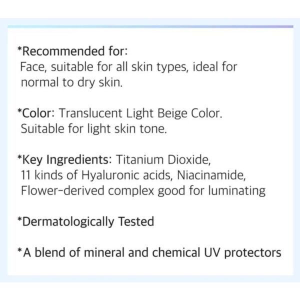 numbuzin No. 1 Pure GlassClean Tone Up SPF50+ PA++++ (+ mini) - Image 3