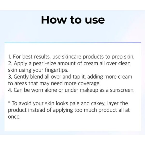 numbuzin No. 1 Pure GlassClean Tone Up SPF50+ PA++++ (+ mini) - Image 7