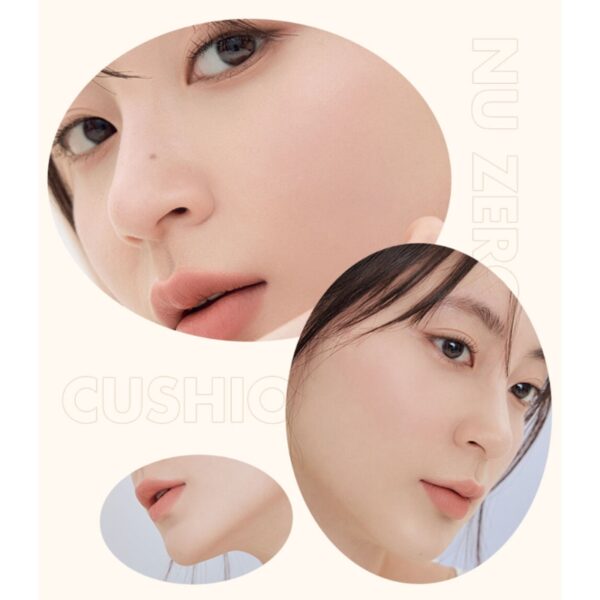 Inapsquare💖 ROM&ND Nu Zero Cushion [#02 PURE 21] (+socks) - Image 5