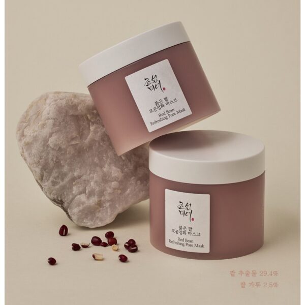 BEAUTY OF JOSEON Red Bean Refreshing Pore Mask (+Relief Sun: Rice 10ml) - Image 2
