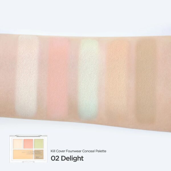 Clio Kill Cover Founwear Conceal Palette [#01 Pure Joy] - Image 6