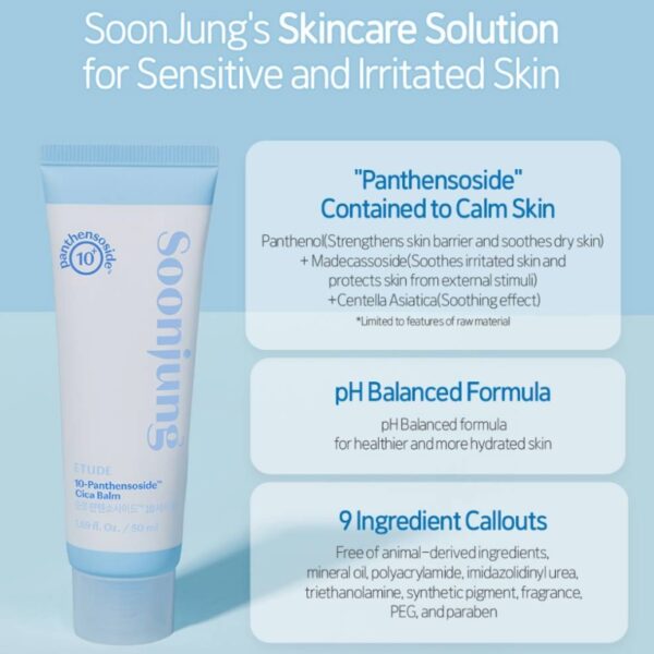 ETUDE Soon Jung 10-Panthensoside™ Cica Balm - Image 5