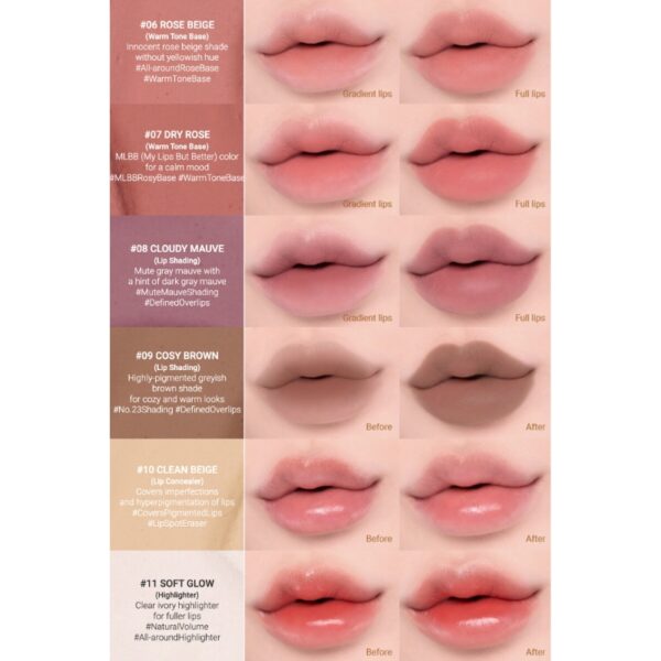 Heart Percent Dot On Mood Lip Pencil [#4 Colors] - Image 10