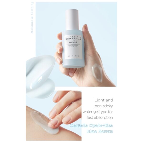 SKIN1004 Madagascar Centella Hyalu-Cica Blue Serum - Image 4