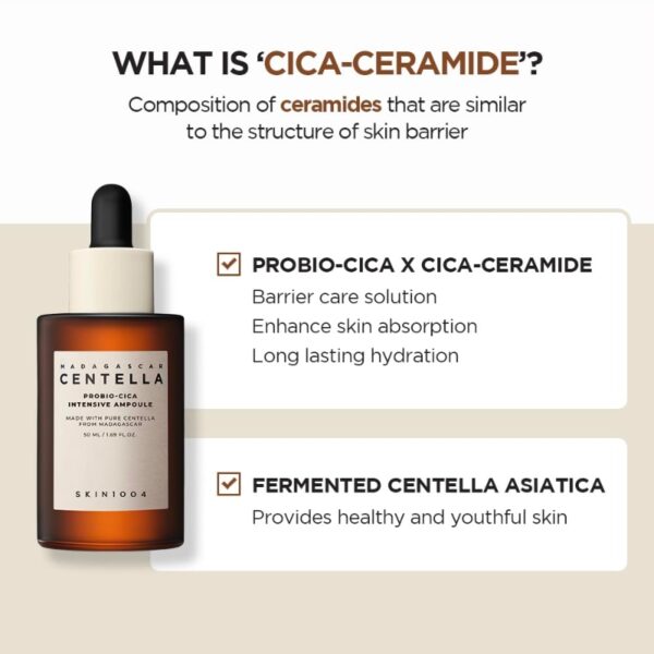 SKIN1004 Probio-cica Intensive Ampoule 50ml - Image 3